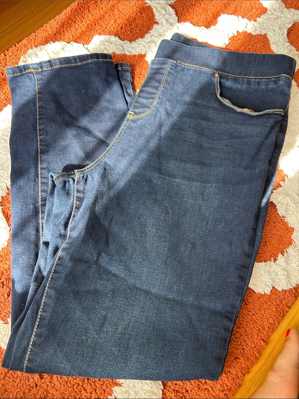 Dark Womens  Stretch Jeans